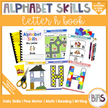 Preview of Alphabet Skills | Letter H | Printable Letter Worksheets