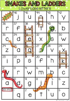 snakes and ladders template pdf