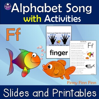 Preview of Alphabet Song Video for Initial F Sound with No Prep Printable Activities