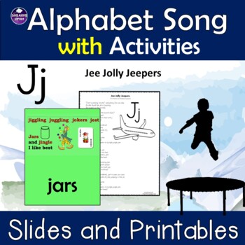 Alphabet Song Video For Letter J With No Prep Printable Activities