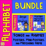 Alphabet Songs and Rhymes, Posters, Mini-Posters, and Matc