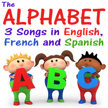 Preview of Alphabet Songs in English, Spanish and French
