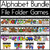 Alphabet Sort & Match File Folder Games Bundle