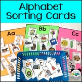 Alphabet Sorting Cards Letter Mats for practicing Beginnin