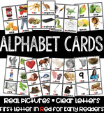 Alphabet Sorting Cards with Real Life Photos