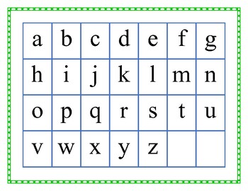 Alphabet Sorting Mats by The Simple School | Teachers Pay Teachers