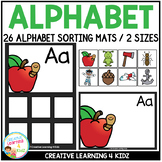 Alphabet Sorting Mats + Alphabet Cards