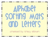 Alphabet Sorting Mats (Sorting Different Letter Fonts)