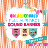 Speech Sound Banner - Bright Room Decor