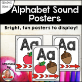Alphabet Sound Posters for Phonics and Classroom Decor