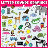 Alphabet Clip Art - Beginning Sounds A-Z