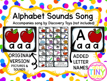 Preview of Alphabet Sounds PowerPoint & printables