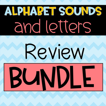 Preview of Alphabet Sounds and Letters Activities