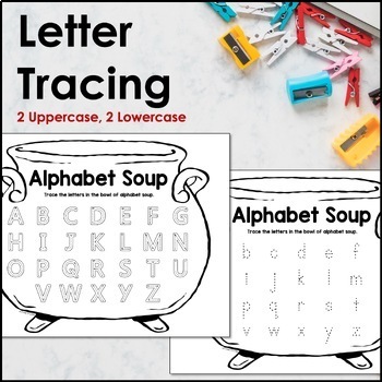 Alphabet Tracing Book – Messy Little Monster Shop