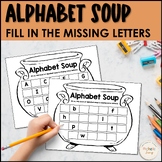 Alphabet Soup - Fill in the Missing Letters