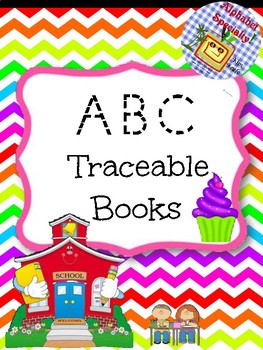 Preview of Alphabet Specialty: ABC Traceable Booklet