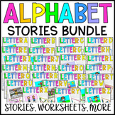 Alphabet Stories, Worksheets, Crafts, Posters, and More BUNDLE
