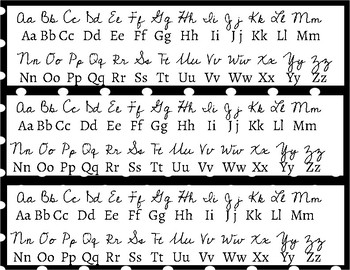 best templates printable alphabet strip