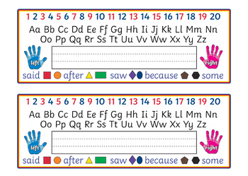 Alphabet Strip Desk Label By Kaz Creations Teachers Pay Teachers