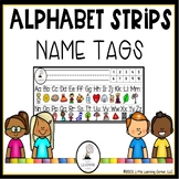 Alphabet Strip for Desk | DOLLAR DEALS Name Tag with Numbe