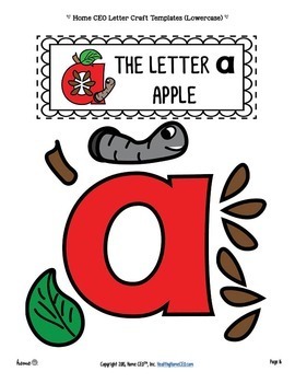 Small Alphabet Letters Printable, Activity Shelter