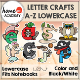 Letter Crafts - Lowercase - Printable Alphabet Letter Crafts