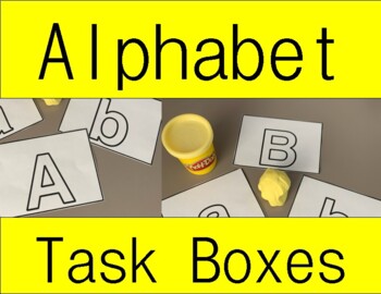 Preview of Alphabet Task Box