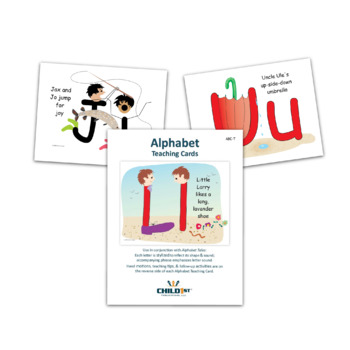 Preview of Alphabet Teaching Cards Download