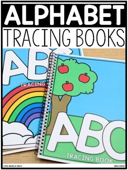 Alphabet Thematic Tracing Books by Tara West | Teachers Pay Teachers
