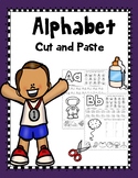 Alphabet - Trace,Color, Cut and Paste