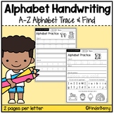 Alphabet Handwriting Practice Alphabet Tracing A-Z