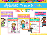 Alphabet Trace and Color The BUNDLE Coronavirus Packet Dis