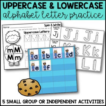 alphabet tracing cards by miss kindergarten love tpt
