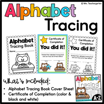 Alphabet Tracing Distance Learning by Mrs Teachergarten | TpT