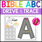 Fine Motor Bible ABC Drive & Trace Activity Mats