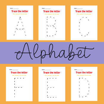 Alphabet Tracing Activity , Letter of The Week activity by kingdom of ...