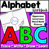 Alphabet Tracing Activity Worksheet and Printable Booklet 
