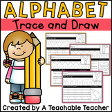 Alphabet Tracing Book Tracing Letters ABC Worksheets Writi