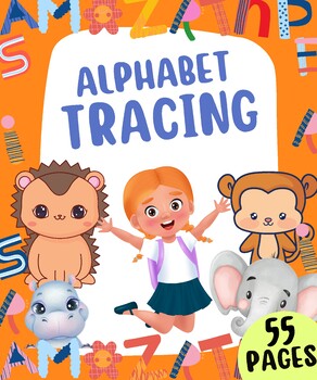 Alphabet Tracing Beginning Sounds Kindergarten Letters Handwriting Practice