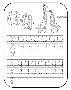 Alphabet Tracing Beginning Sounds Kindergarten Morning Work January by ...