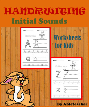 Preview of Alphabet Tracing Beginning Sounds kindergrate Morning Work