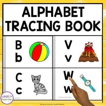 Alphabet Tracing Book Nonfiction Pictures