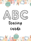 Alphabet Tracing Cards