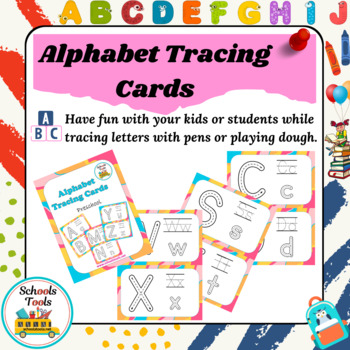 Preview of Alphabet Tracing Cards