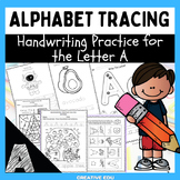 Alphabet Tracing Cards: Handwriting Practice for Letter A
