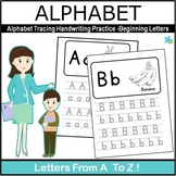 Alphabet Tracing Handwriting Practice -Beginning Letters