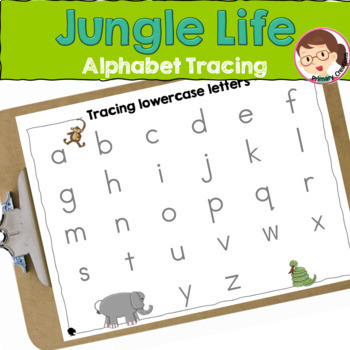 Christmas Alphabet Handwriting Practice for Kindergarten or 1st grade