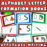 Alphabet Handwriting Letter Practice Posters Uppercase Wor