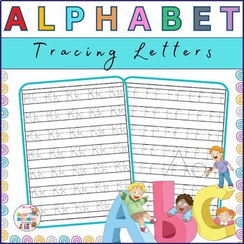 Alphabet Tracing Letters a-z Activity Printable Worksheets For Kids