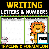 Alphabet Tracing Letters and Number Writing Practice Works
